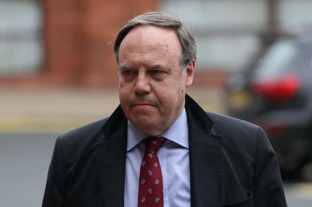 Lord Dodds said the murder of Sir David Amess had caused shockwaves among politicians (Brian Lawless/PA) (PA Wire)