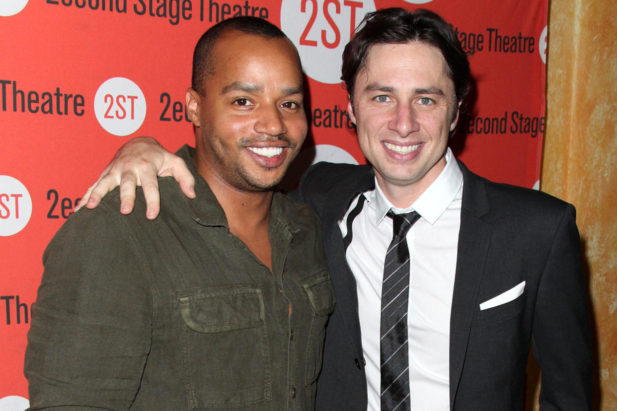 Donald Faison and Zach Braff | Photo Credits: Corbis