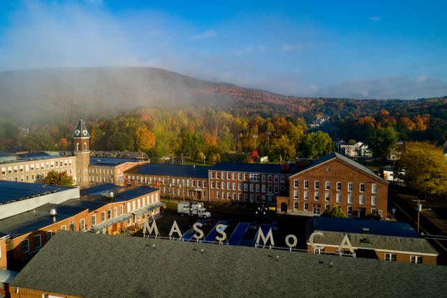 <p>Douglas Mason/Courtesy of Massachusetts Museum of Contemporary Art </p> Aerial views of the Massachusetts Museum of Contemporary Art