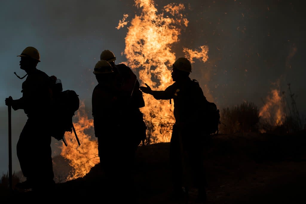 California Wildfire Firefighter Safety (Copyright 2020 The Associated Press. All rights reserved)