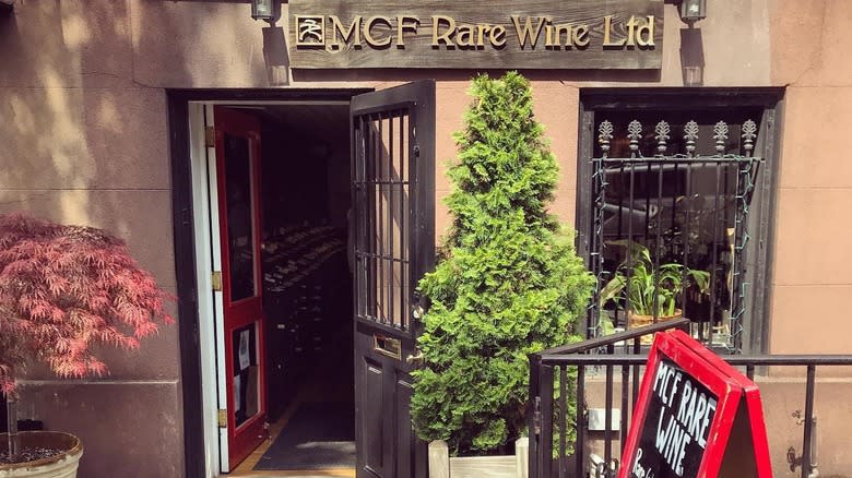 MCF Rare Wine storefront