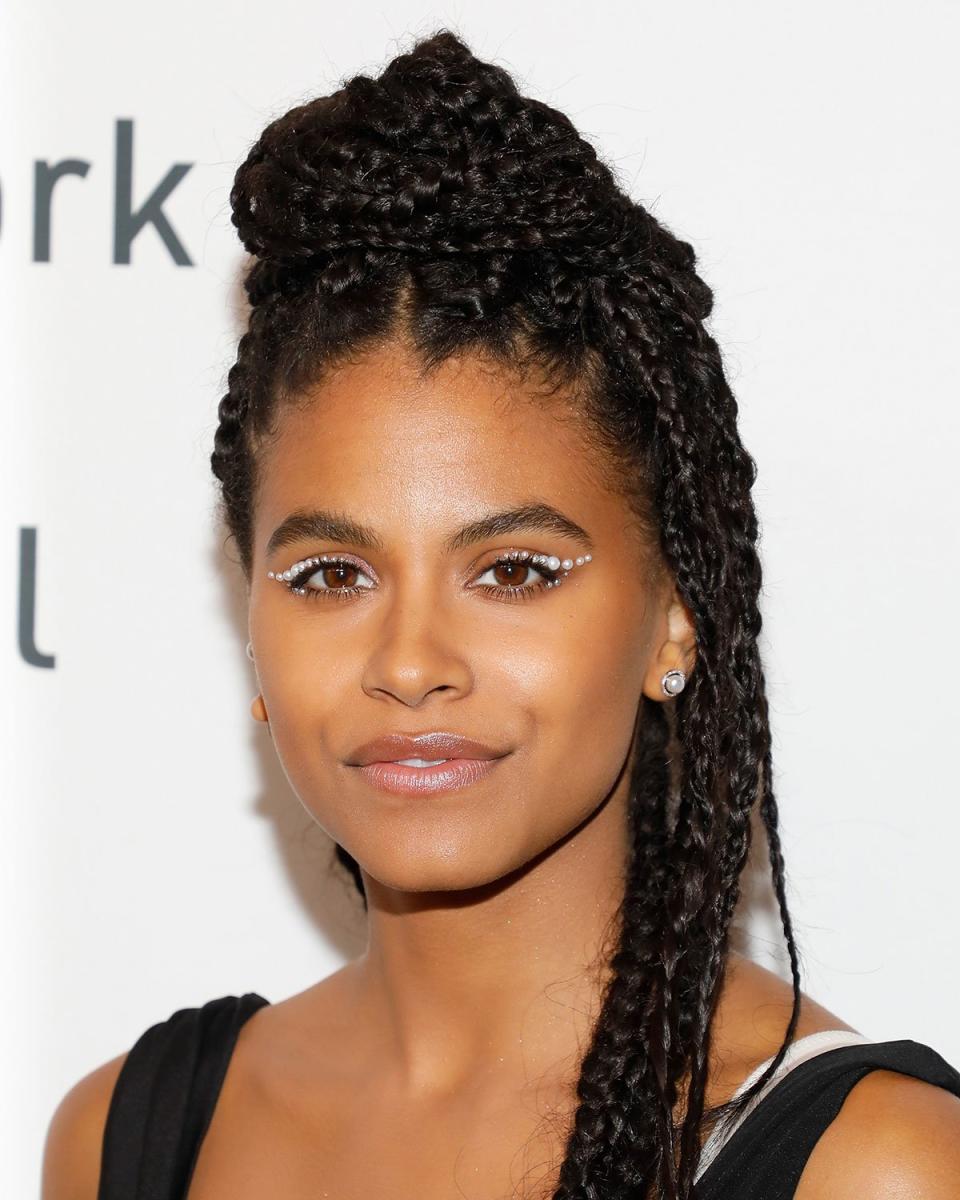 Zazie Beetz's Pearl Eyeliner 