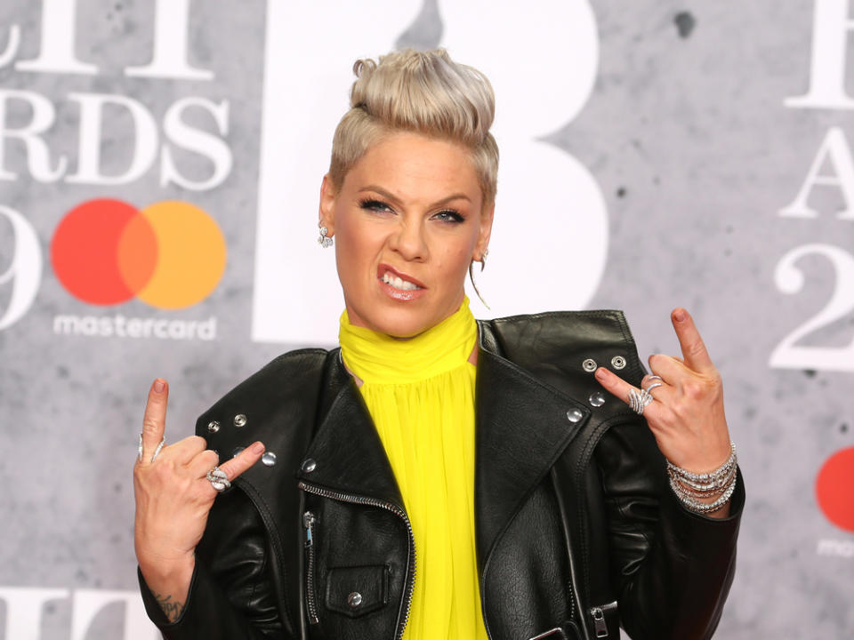 Pink auf einer Veranstaltung im Jahr 2019 (Bild: Cubankite/Shutterstock.com)