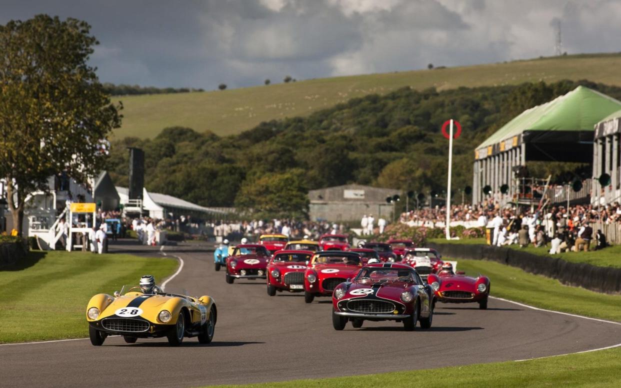 Goodwood's 2015 Lavant Cup was exclusively for Fifties Ferraris