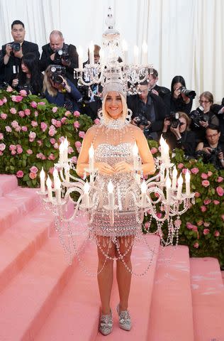 Sean Zanni/Patrick McMullan via Getty Katy Perry at the 2019 Met Gala