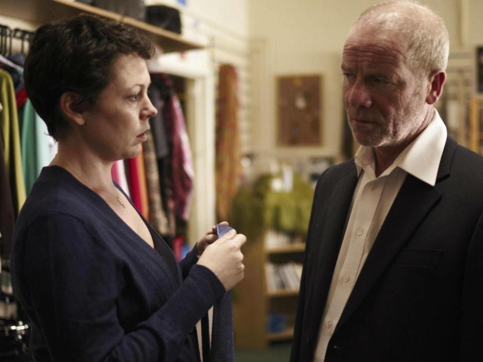 Olivia Colman and Peter Mullan in 'Tyrannosaur' (StudioCanal UK)