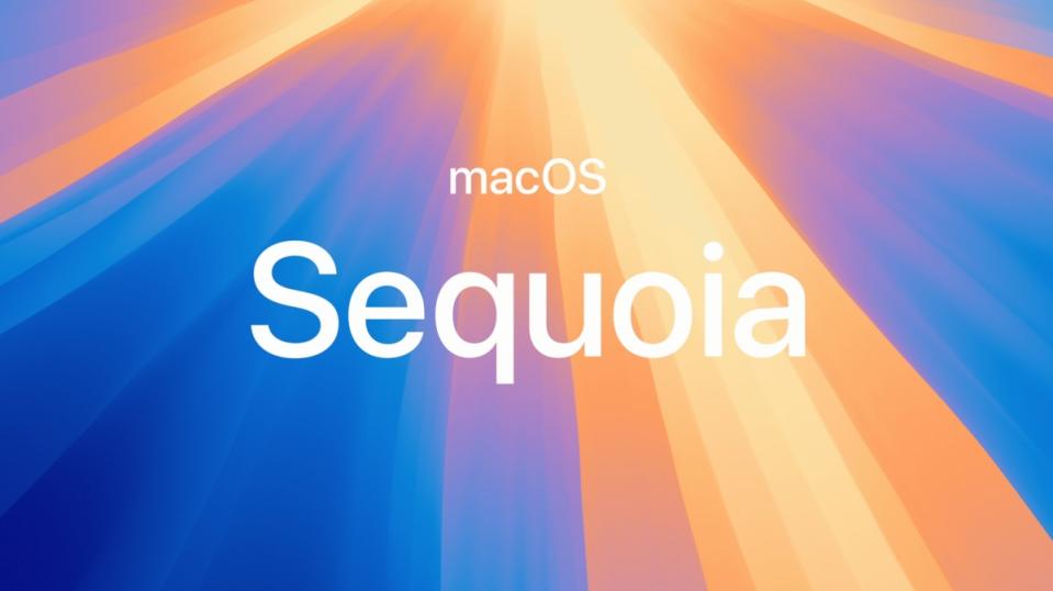 ▲名稱源自加州紅杉國家公園的macOS 15 Sequoia