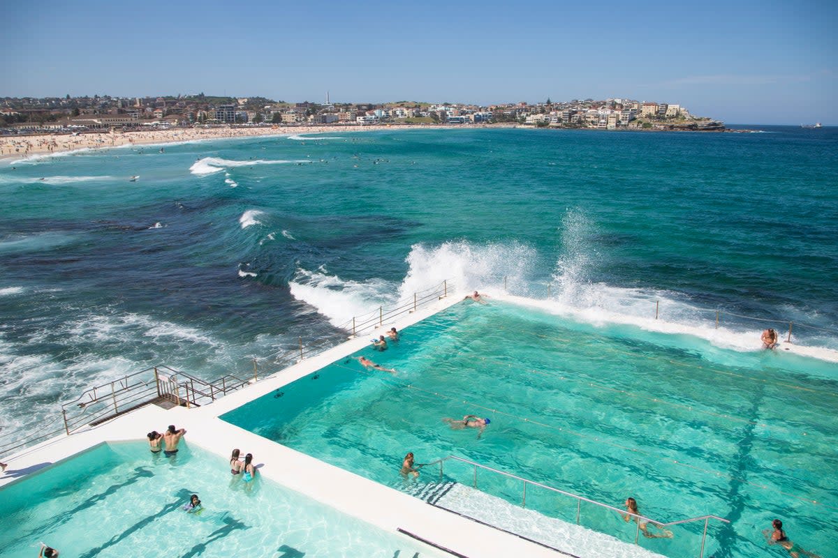 Bondi is perhaps best known on social media for its Iceberg pools (Getty Images)