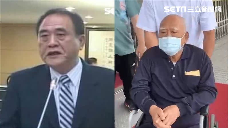台南前議長吳健保涉假球案遭判刑10年，今假釋出獄，滿頭白髮坐輪椅，身體狀況大不如前。