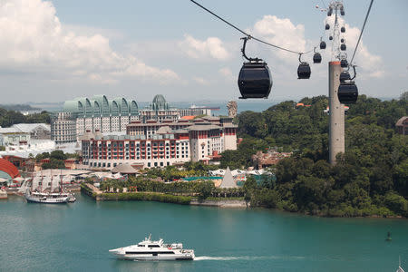 A view of Sentosa Island. REUTERS/Edgar Su