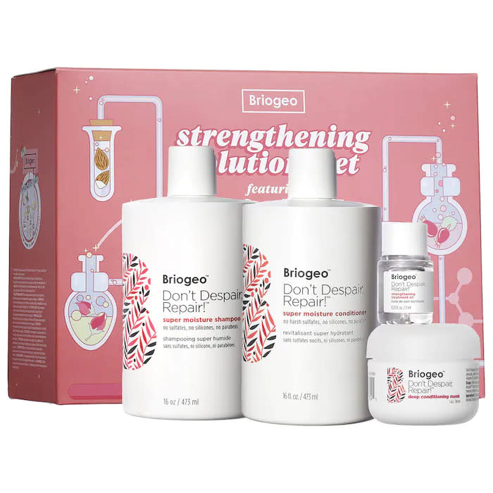 Briogeo Don't Despair, Repair!™ Strengthening Solutions Value Set. Image via Sephora.