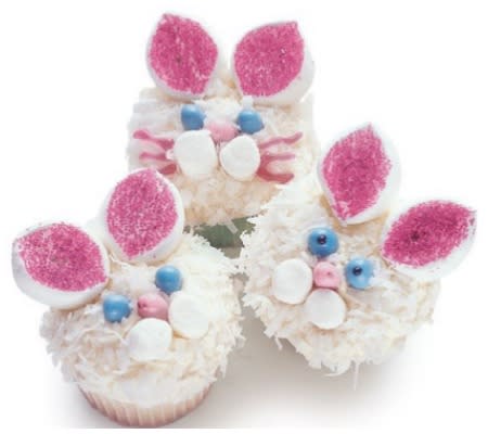 Easter Bunny Cupcakes