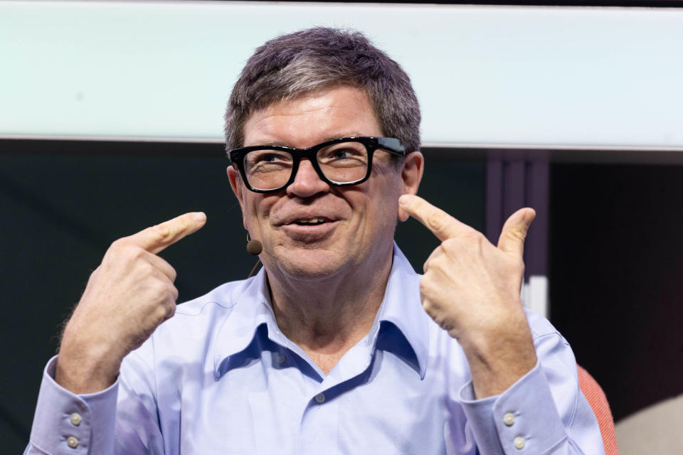 Meta's Yann Le Cun wearing the Ray-Ban smart glassess