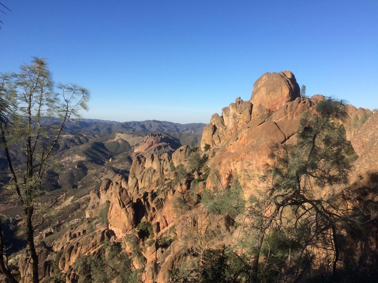 There are more than 30 miles of trail at Pinnacles National Park, including High Peaks Trail.