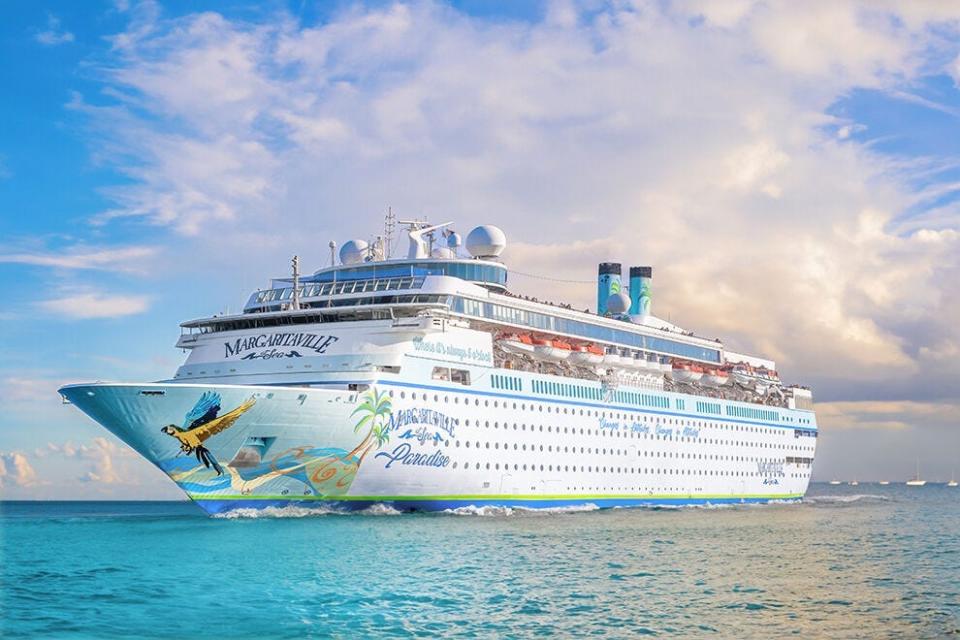 The woman was a passenger for the Margaritaville at Sea cruise line, and put up in a hotel in the Bahamas.