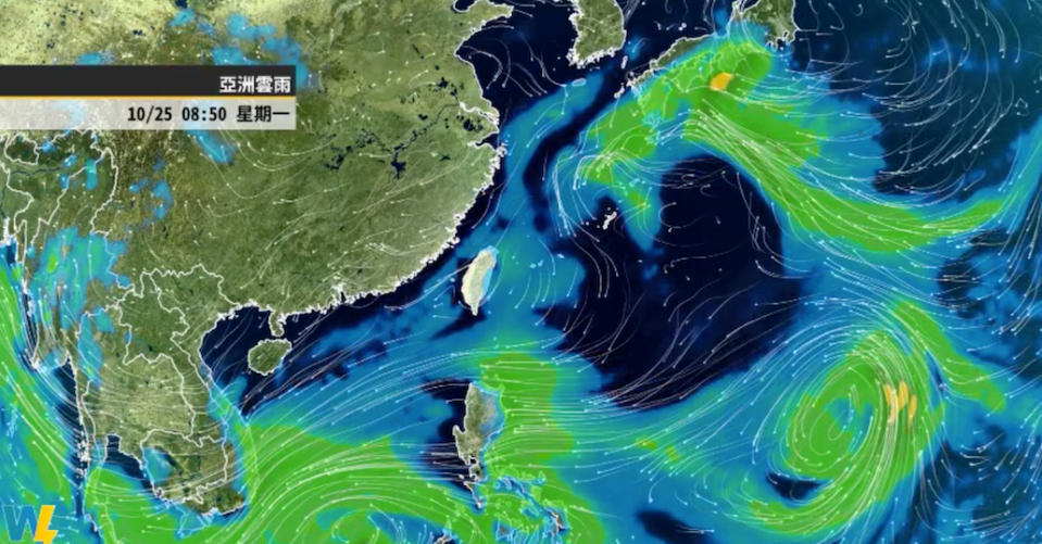 天氣風險表示，目前西太平洋面上有2個熱帶系統發展中，而2個系統大致上距離台灣都算遠，對台灣沒有威脅。   圖：翻攝自天氣風險臉書專頁