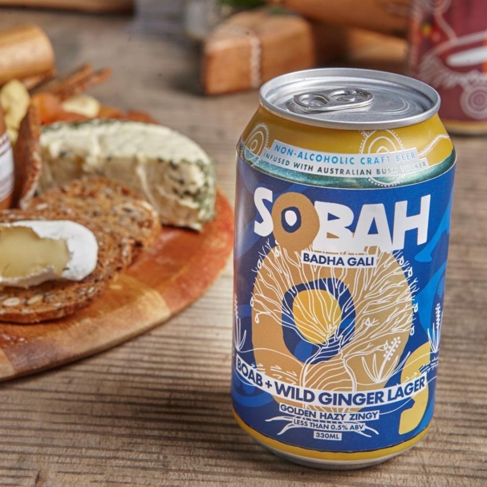 Sobah is the country's first ever non-alcoholic craft beer. Photo: Instagram/sobahbeverages.