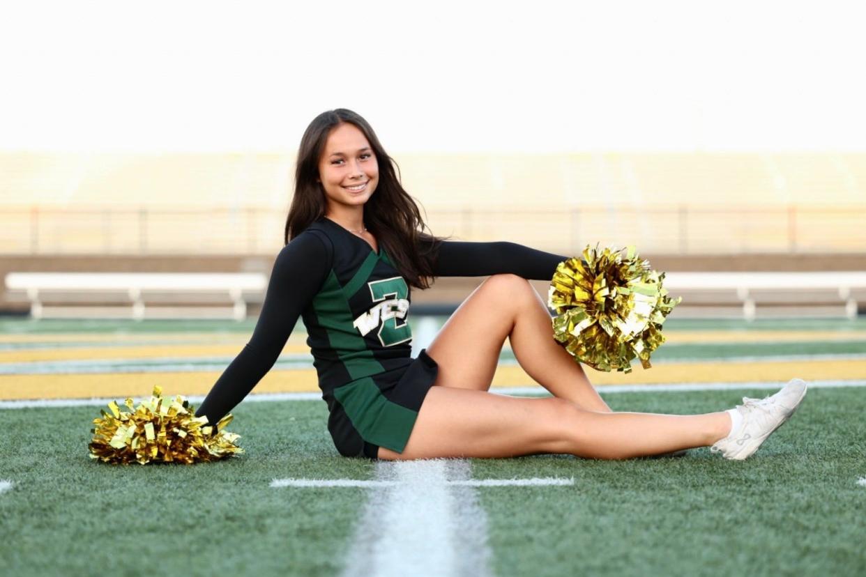 Zeeland West's Grace Roossien is the Holland Sentinel Competitive Cheer Athlete of the Year.