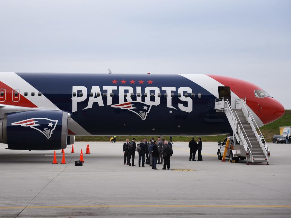 New England Patriots Boeing 767-300ER