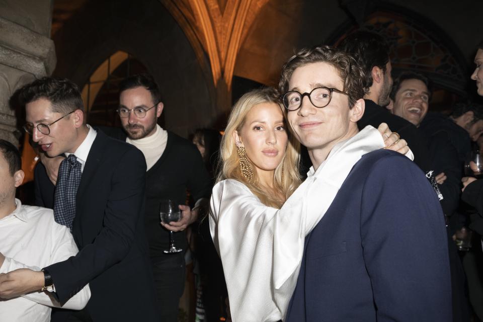 Ellie Goulding and Caspar Jopling.