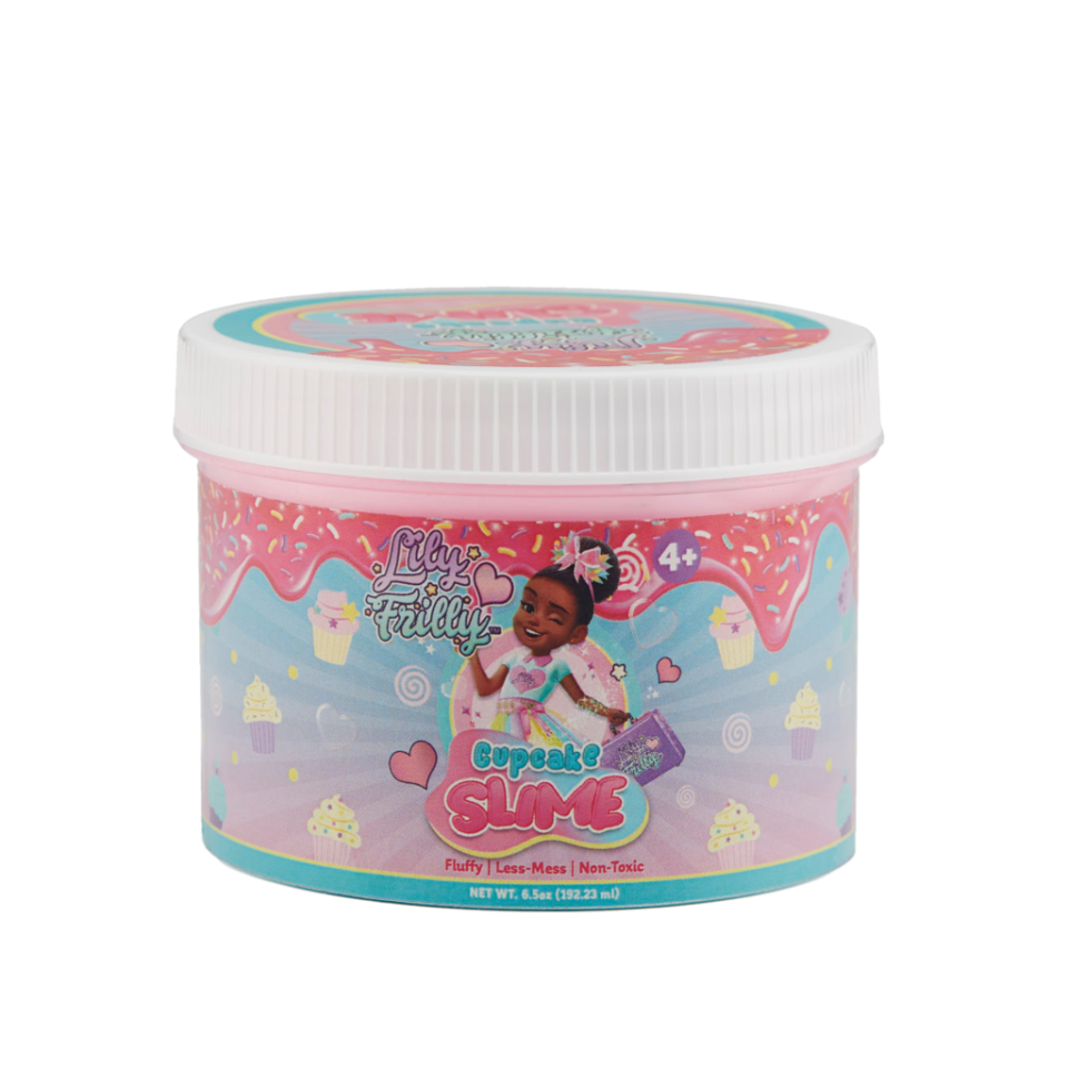 <p><a href="https://www.lilyfrilly.com/collections/slime/products/cupcake-slime" rel="nofollow noopener" target="_blank" data-ylk="slk:Shop Now;elm:context_link;itc:0;sec:content-canvas" class="link ">Shop Now</a></p><p>Lily Frilly Cupcake Slime</p><p>$8.99</p><p>lilyfrilly.com</p>