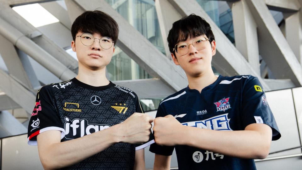Scout was Faker's understudy back in 2015 under SKT Telecom. This was the first time they faced each other in a best-of-five, where Faker told Scout, 