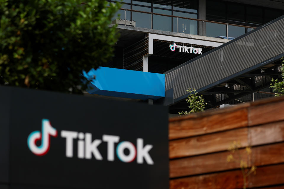 The U.S. head office of TikTok is shown in Culver City, California, U.S., September 15, 2020.   REUTERS/Mike Blake
