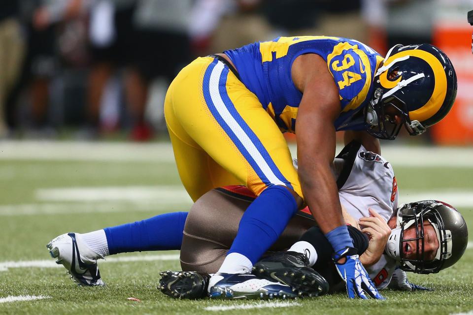 Robert Quinn is coming off a breakout 2013 season in which he had 19 sacks. (Getty Images) 