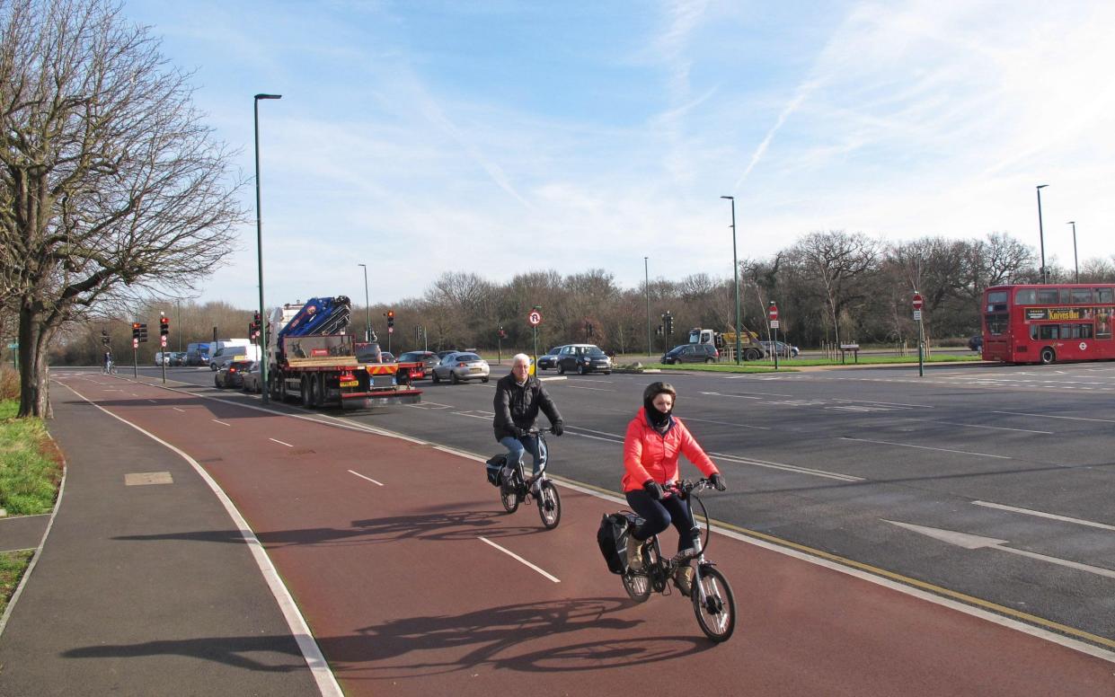 The initiative includes creating segregated cycle lanes - Simon Turner / Alamy Stock Photo