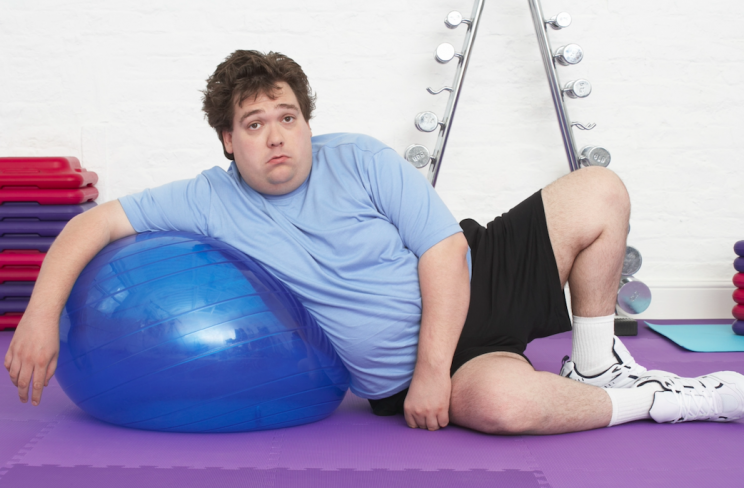 Übergewichtig zu sein, bedeutet nicht zwangsweise, auch ungesund zu leben – sofern Sie Sport machen. (Rex/von Model nachgestellt)