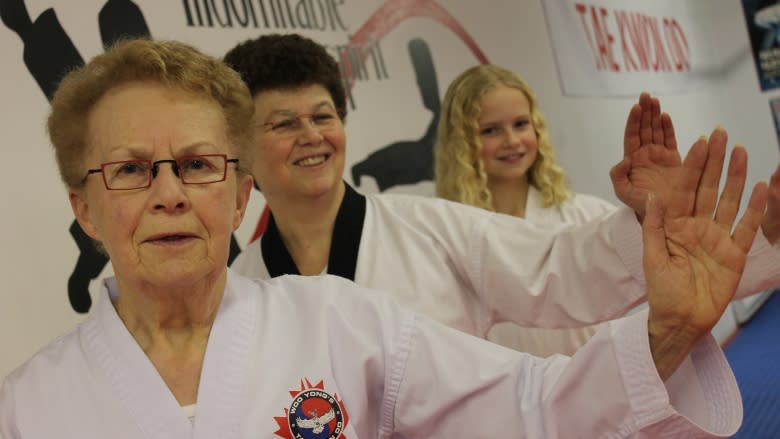 Grandmother aims to be 3rd generation black belt in family