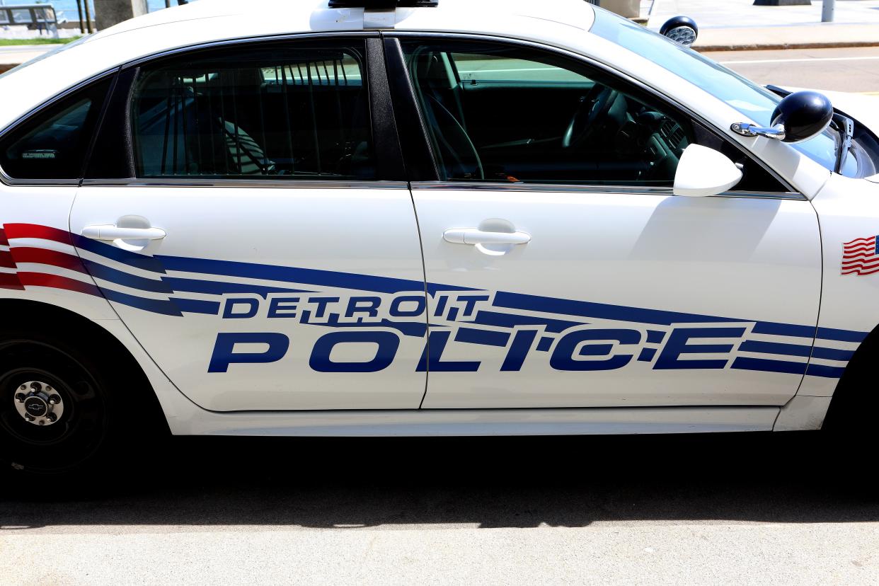 DETROIT - MAY 24:  A Detroit Police car sits downtown in Detroit, Michigan on May 24, 2018.  (Photo By Raymond Boyd/Getty Images) 