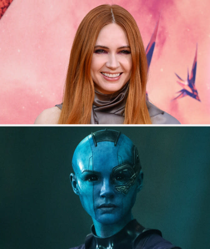 Karen Gillan as Nebula