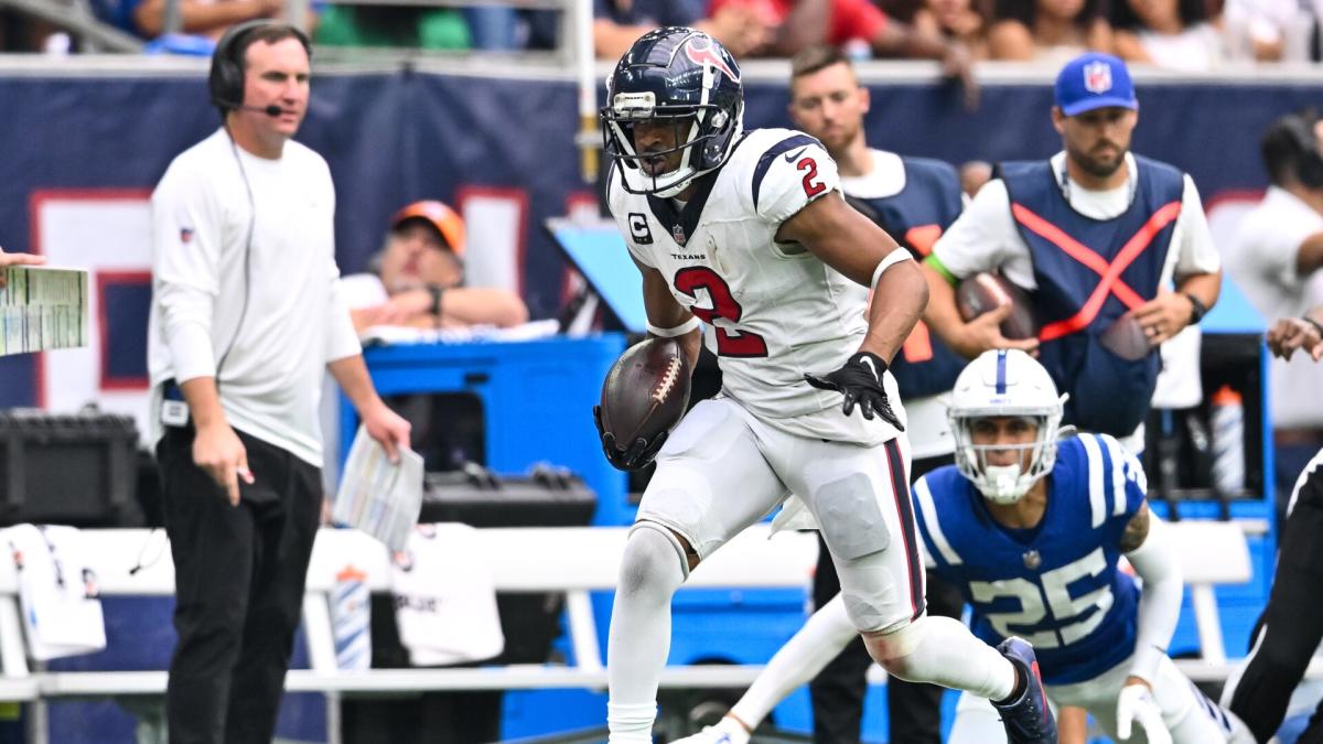 Tank Dell catches first regular-season touchdown with Texans: 'One