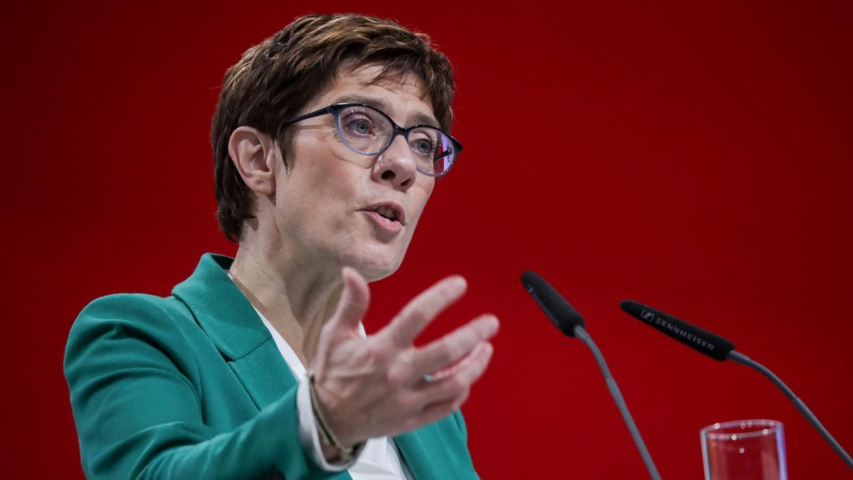 Annegret Kramp-Karrenbauer wurde zur neuen CDU-Vorsitzenden gewählt. Die Sondersendung über die neue Parteichefin erreichte 3,59 Millionen Zuschauer. Foto: Kay Nietfeld