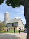 <p>"The Veronica Beard presentation and lookbook were shot at Rabbit Run farm in Warwick, New York. All of us got individual cars there and stayed distant during the day."</p>