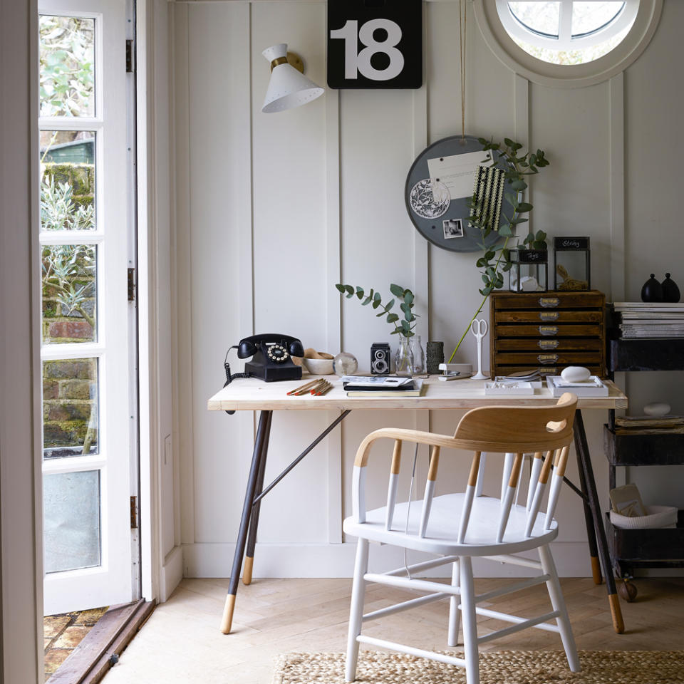 Turn an outbuilding into a home office