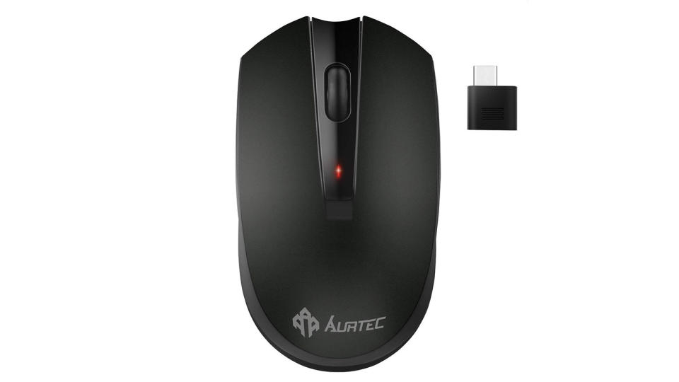 Product shot of AURTEC Type C Wireless USB-C mouse