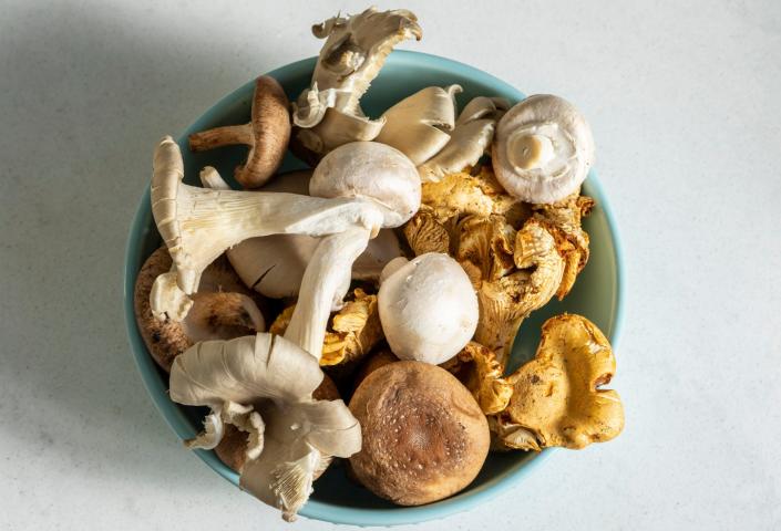 Putting mushrooms in the sun can add extra vitamin D - Andrew Crowley