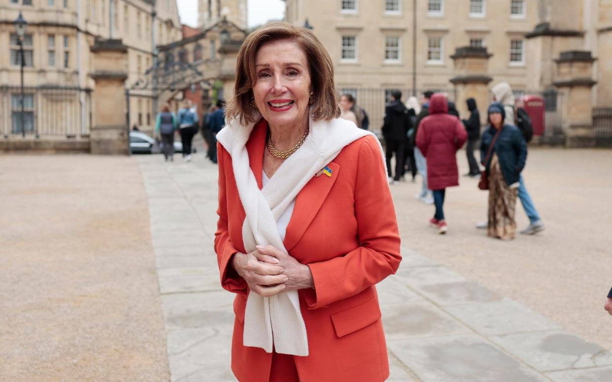 Nancy Pelosi in Oxford