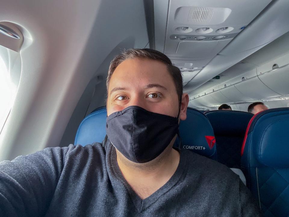 Flying on American Airlines and Delta Air Lines during pandemic
