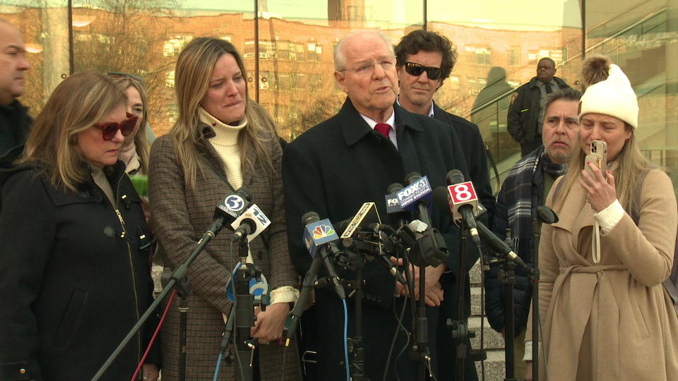 Michelle Troconis' family says they believe in her innocence. / Credit: CBS News