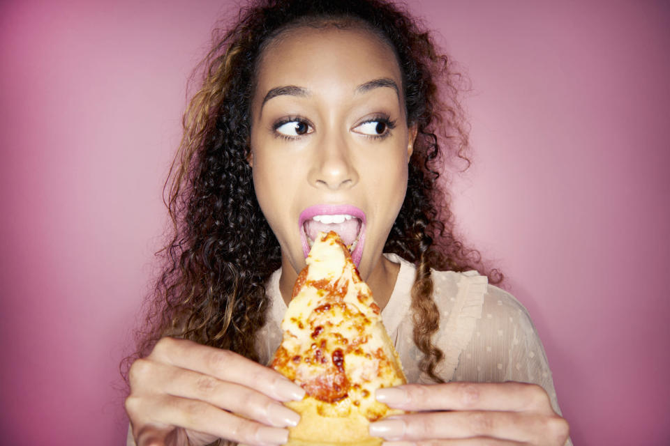 Der Traum vieler Frauen? Nach einem Orgasmus wird automatisch eine Pizza bestellt. (Bild: Getty Images)