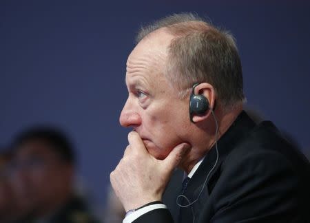 FILE PHOTO - Russia's Security Council Secretary Nikolai Patrushev attends the annual Moscow Conference on International Security (MCIS) in Moscow, Russia, April 26, 2017. REUTERS/Maxim Shemetov