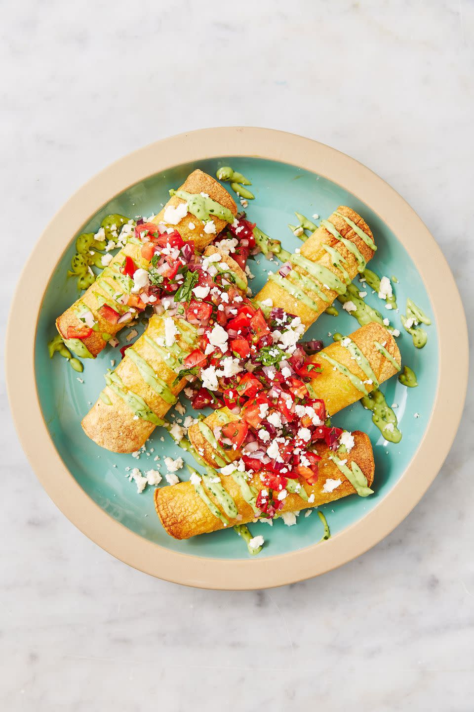 Spicy Chicken Taquitos