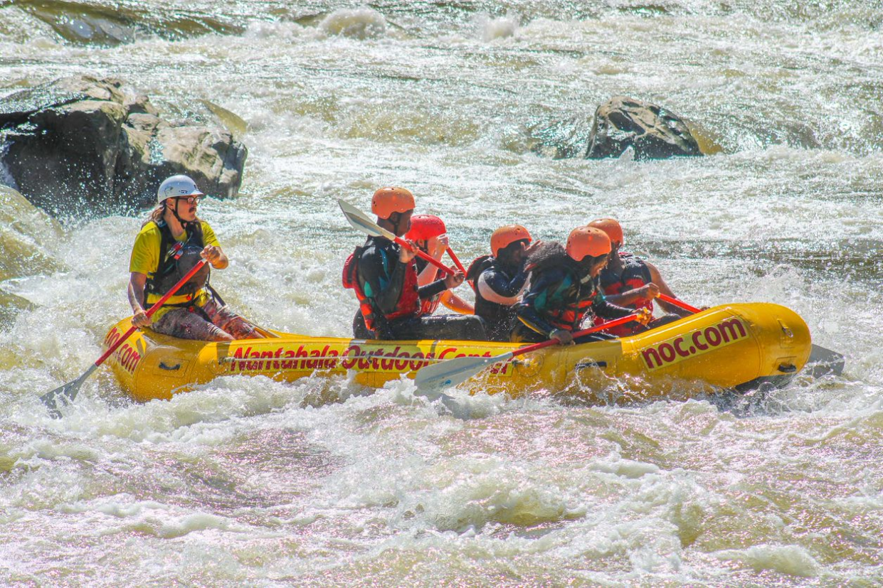 An important component of the AMIkids program — celebrating its 50th anniversary this year — is experiential education, and whitewater rafting is a favorite.