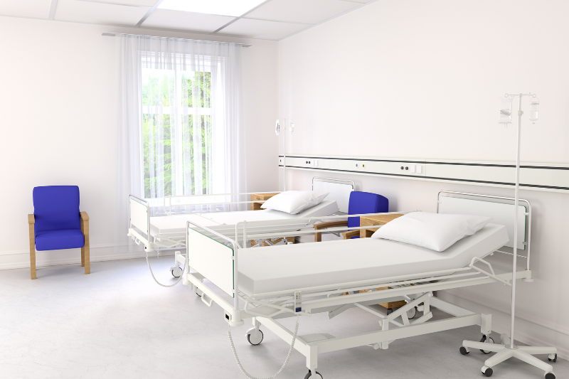 Two Hospital Beds