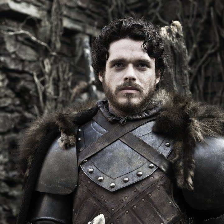 Richard Madden in armor