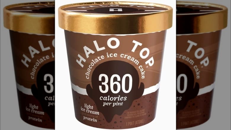 halo top chocolate ice cream cake