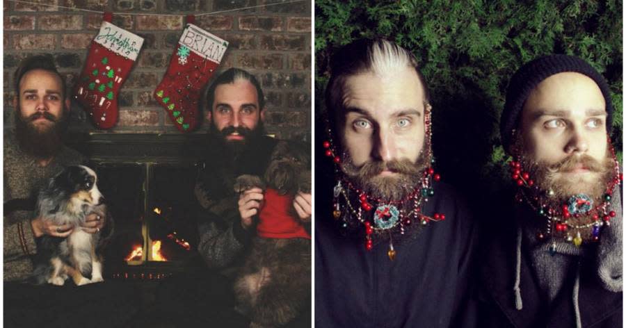 Here's How to Style Your Beard for the Holidays, According to the Gay Beards